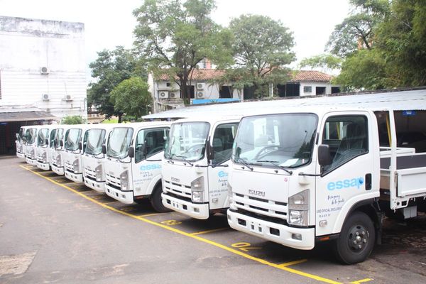 Essap cuenta con nuevos camiones para atender reclamos