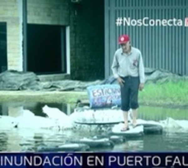 Crecida: Así sobreviven en Puerto Falcón - Paraguay.com
