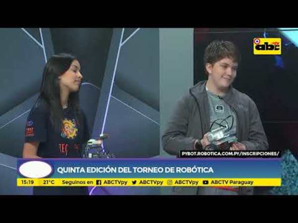 Torneo Nacional de Robótica quinta edición - Tv - ABC Color