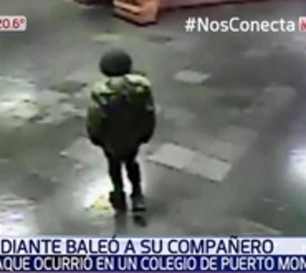 Ingresó a la sala de clases y disparó a su compañero en el cuello - Paraguay.com