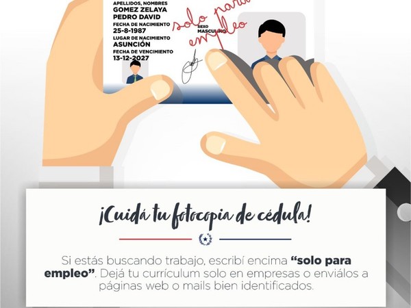 ¡Cuidá tu fotocopia de cédula! - Radio 1000 AM