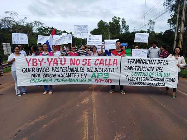 Piden concurso y culminación de obra en hospital en Yby Yaú