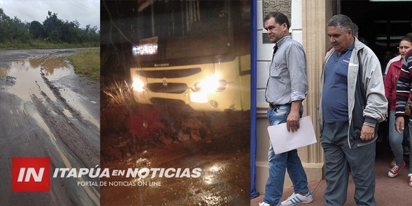 DESDE EL B° STO DOMINGO EXIGEN A LA MUNICIPALIDAD URGENTE INTERVENCIÓN.