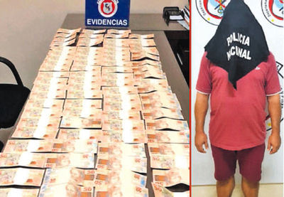 Detienen a un hombre con billetes apócrifos | Diario Vanguardia 08