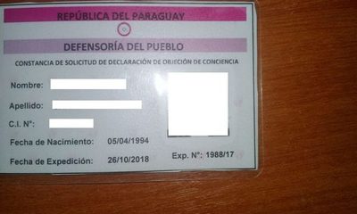 Pidieron ser objetores, pero no retiran carnets
