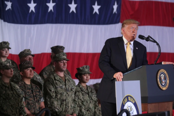 Trump reafirmó la potencia militar de Estados Unidos frente a China - ADN Paraguayo