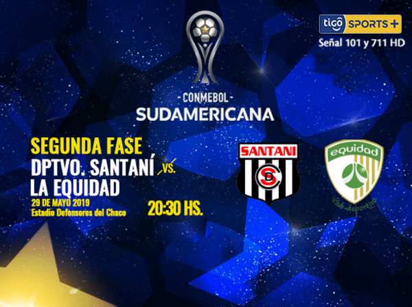 Santaní debe revertir un 2-0 para pasar