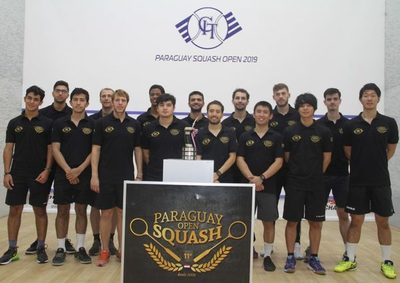 Despliegue guaraní en el Open Squash