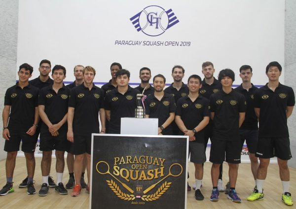 Despliegue guaraní en el Open Squash