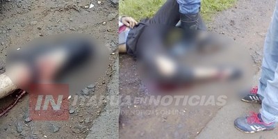 FALLECE MOTOCICLISTA ACCIDENTADO HOY SOBRE RUTA N° 6