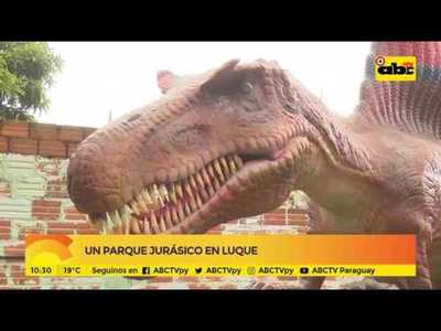 Un parque jurásico en Luque - Tv - ABC Color