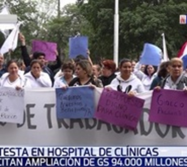 Funcionarios de Clínicas exigen ampliación presupuestaria - Paraguay.com