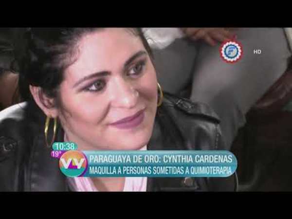 Cynthia Cardenas la Paraguaya de Oro de la Semana en VLV