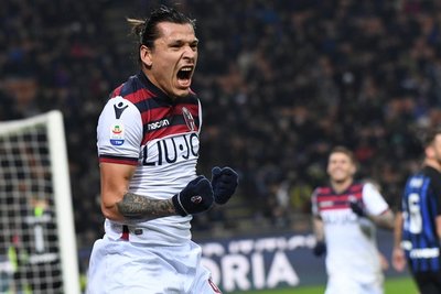 Federico Santander tuvo una gran temporada en el Bologna