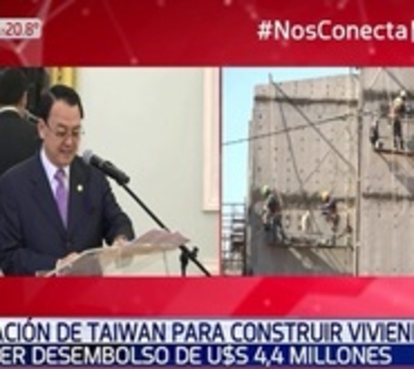 Taiwán dona USD 4,4 millones para construcción de viviendas - Paraguay.com