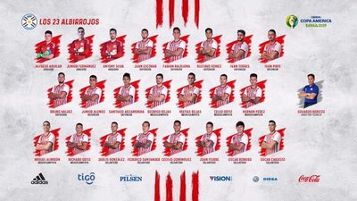 Los albirrojos elegidos por Berizzo para la Copa América "Brasil 2019" » Ñanduti