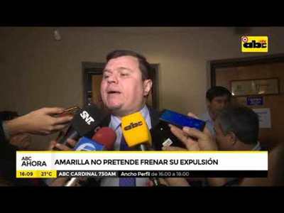 Dionisio Amarilla: No hago lobby para frenar mi pérdida de investidura” - Tv - ABC Color