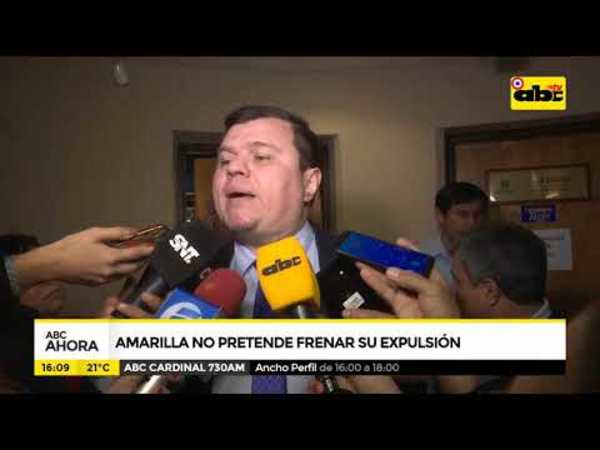 Dionisio Amarilla: No hago lobby para frenar mi pérdida de investidura” - Tv - ABC Color