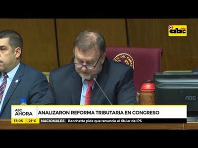 Debatieron sobre reforma tributaria - Tv - ABC Color