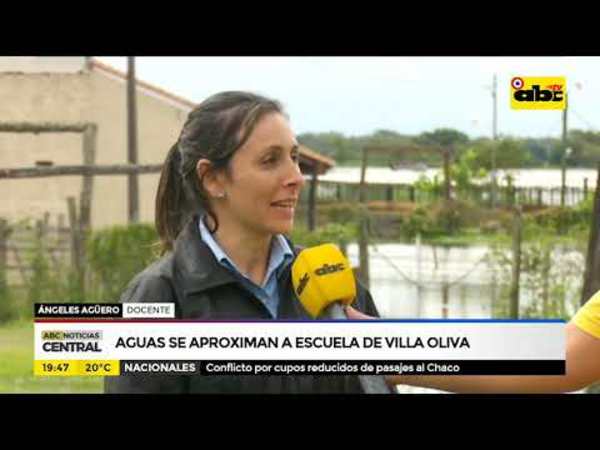 Villa Oliva: 300 familias afectadas por la crecida del río - Tv - ABC Color
