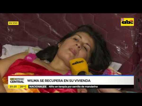 Embarazada baleada se recupera - Tv - ABC Color