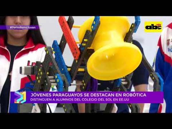 Jóvenes paraguayos se destacan en robótica - Tv - ABC Color