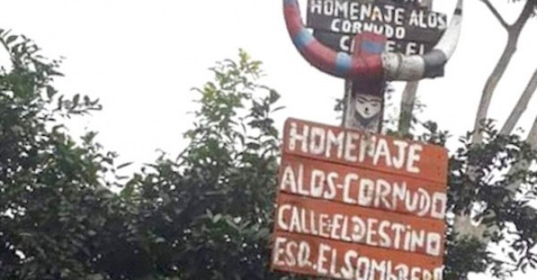 Renombró las calles en homenaje a los “cornudos”