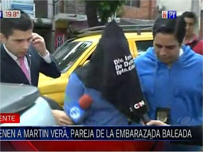 Pareja de embarazada baleada es detenido en Capiatá