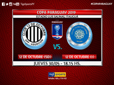 Choque de homónimos por la Copa Paraguay