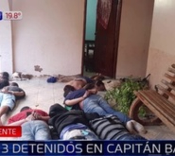 Caen 13 personas en allanamiento - Paraguay.com