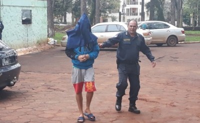 Brasileño detenido por hurtar caña y whisky