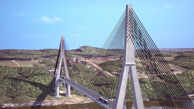 Segundo puente tendrá dos aduanas y estará lista en cuatro años