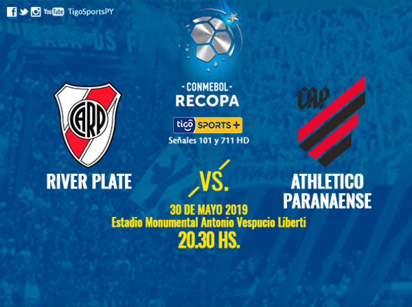 River y Paranaense definen la Recopa