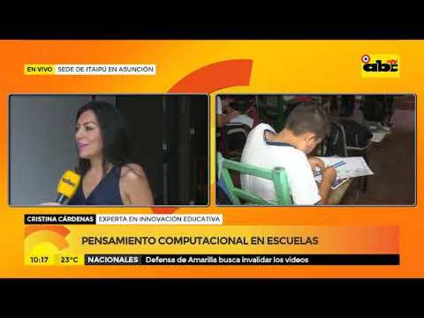 Pensamiento computacional en escuelas - Tv - ABC Color