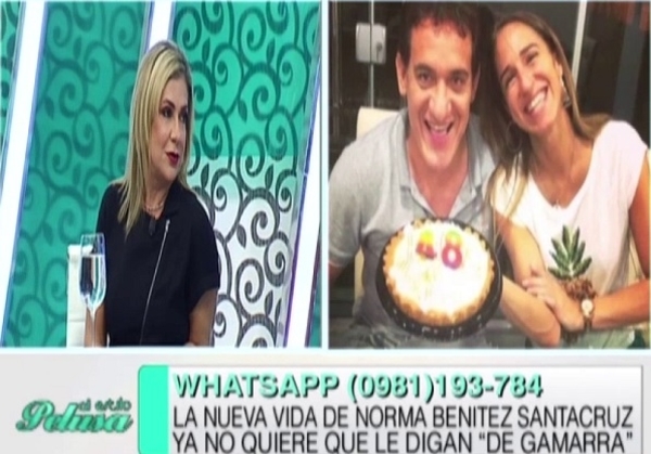 Norma, ex del Colorado Gamarra, teme por la seguridad de sus hijas