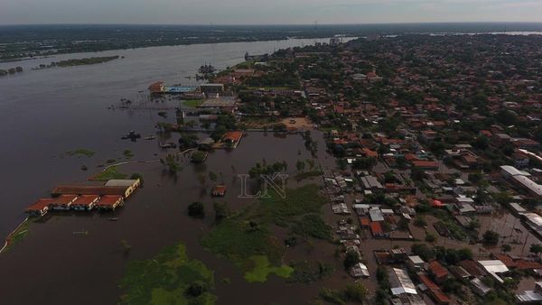 Más de 13.200 familias afectadas por inundaciones en Asunción