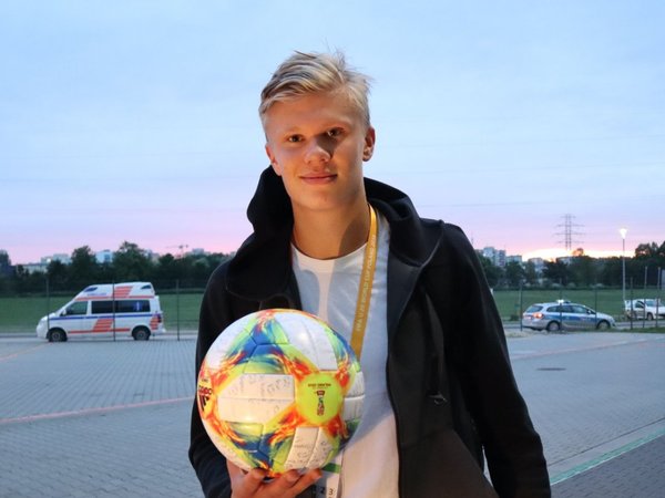Erling Haland, el noruego que hizo historia al marcar 9 goles en el Mundial Sub 20