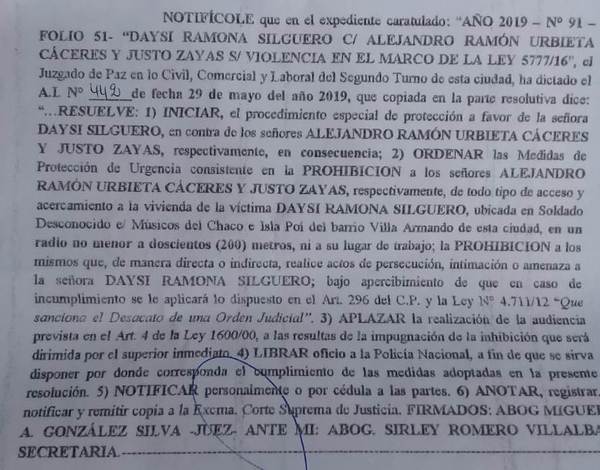 Intendente no podrá acercarse a mujer agredida | Radio Regional 660 AM