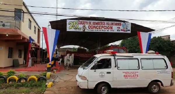 Bomberos Voluntarios de Concepción cumplen 25 años de servicio