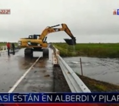 Pilar y Alberdi siguen en estado crítico - Paraguay.com