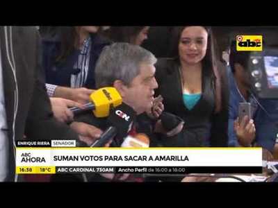 Suman votos para sacar a Amarilla - Tv - ABC Color