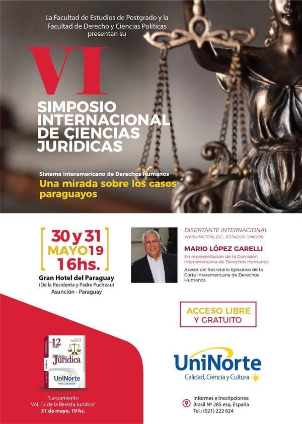 Uninorte presenta su VI Simposio Internacional de Ciencias Jurídicas » Ñanduti