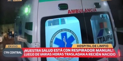 Consiguen terapia a bebé que respiraba con dispositivo manual