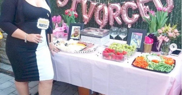 Festejó su divorcio tras 15 años de matrimonio