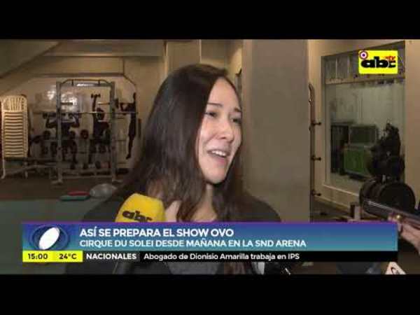 Así se prepara el show OVO del Cirque du Solei - Tv - ABC Color