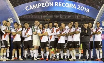 Robert Rojas, campeón de la Recopa Sudamericana