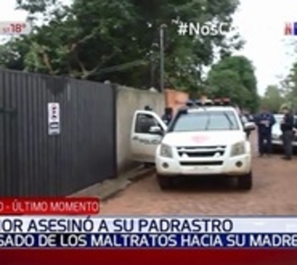 Menor apuñala y mata a su padrastro - Paraguay.com