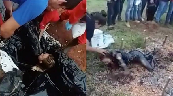HOY / VIDEO | Bautismo de bichos: desnudos, manoseos y bebidas alcohólicas con orina