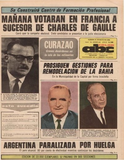 31 de mayo de 1969 - Un Dia Como Hoy - ABC Color