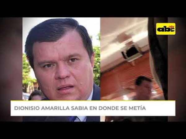 Dionisio Amarilla sabía en lo que se metía - Tv - ABC Color